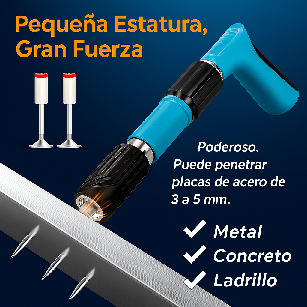Pistola de Clavos Manual+ Clavos