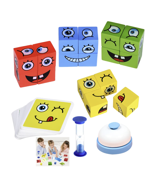 JUEGO CAMBIA CARA EXPRESIONES CON TIMBRE