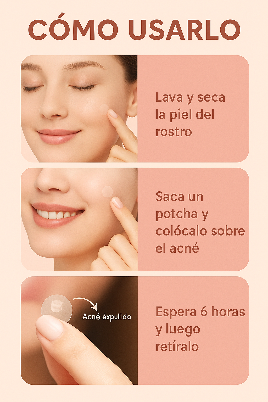 Parche anti acné winner