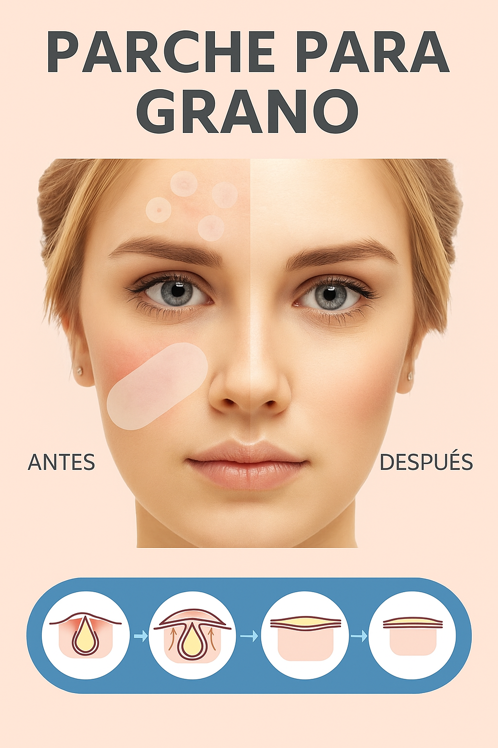 Parche anti acné winner