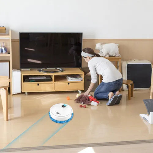Robot Limpiador Con Mopa Recargable 🤖