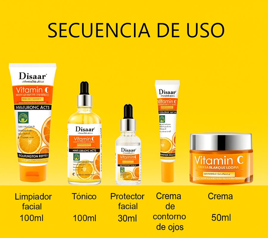 Set Completo Skin Care Vitamina C